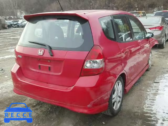 2008 HONDA FIT SPORT JHMGD38678S032309 image 3