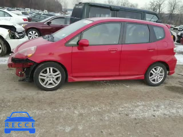 2008 HONDA FIT SPORT JHMGD38678S032309 image 8