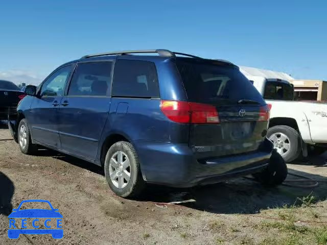 2004 TOYOTA SIENNA XLE 5TDZA22CX4S075010 зображення 2