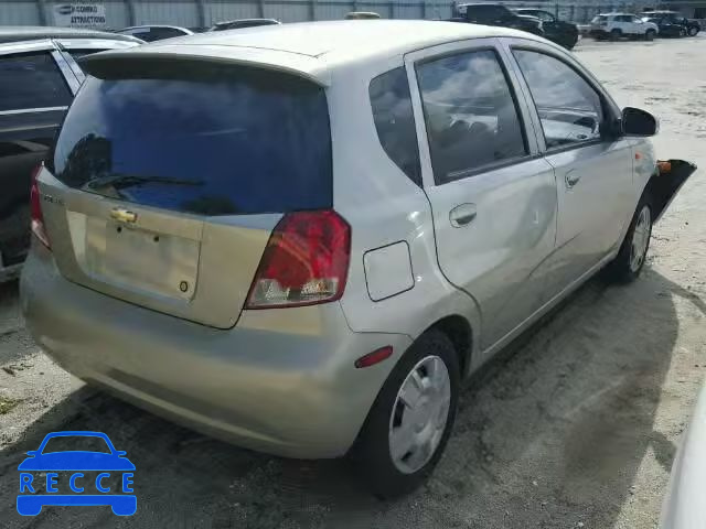 2004 CHEVROLET AVEO LS KL1TJ62644B255881 зображення 3