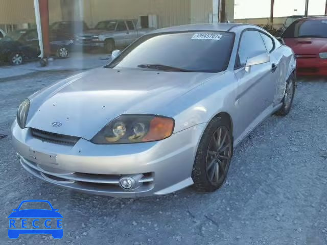 2004 HYUNDAI TIBURON KMHHM65D74U150848 image 1