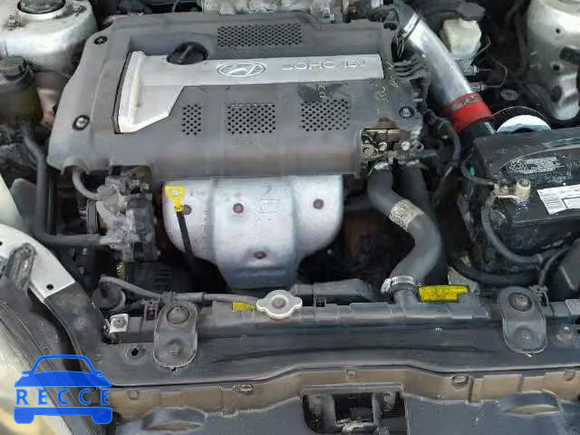 2004 HYUNDAI TIBURON KMHHM65D74U150848 image 6