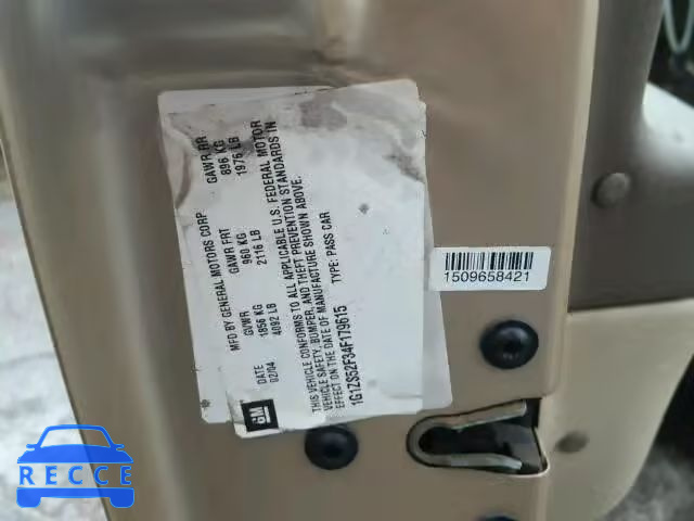 2004 CHEVROLET MALIBU 1G1ZS52F34F179615 image 9