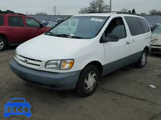 1998 TOYOTA SIENNA LE/ 4T3ZF13C2WU082447 зображення 1