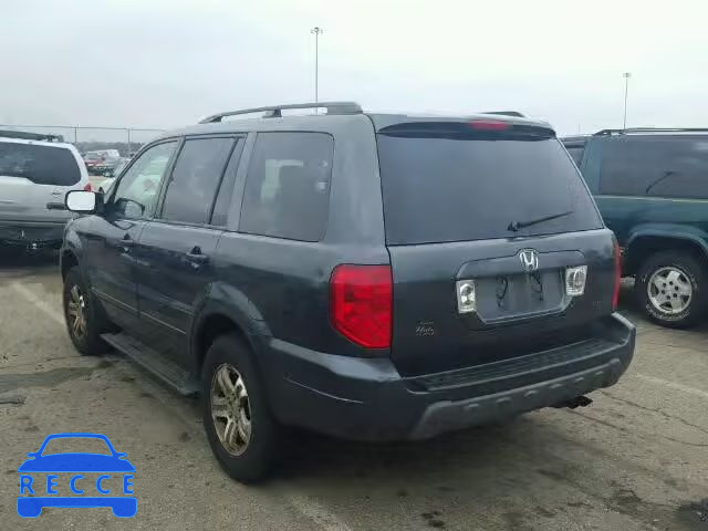 2003 HONDA PILOT EXL 2HKYF18693H549798 image 2