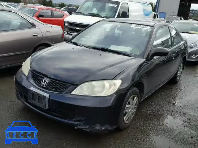 2004 HONDA CIVIC DX V 1HGEM22174L008873 image 1