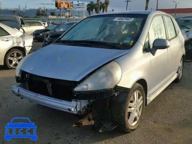 2008 HONDA FIT SPORT JHMGD38638S037202 image 1