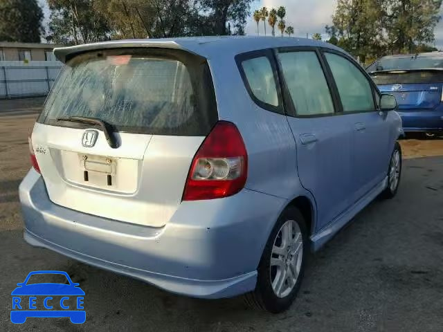 2008 HONDA FIT SPORT JHMGD38638S037202 image 3