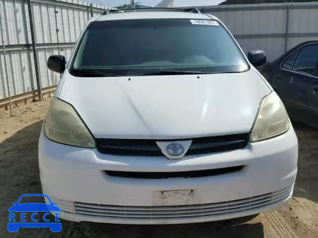 2004 TOYOTA SIENNA CE/ 5TDZA23C54S119994 зображення 9