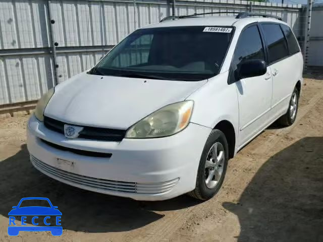 2004 TOYOTA SIENNA CE/ 5TDZA23C54S119994 зображення 1