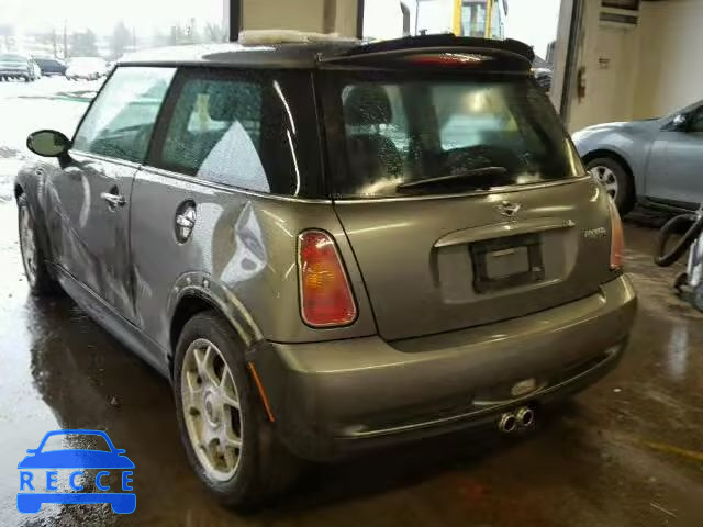 2003 MINI COOPER S WMWRE33493TD59598 image 2