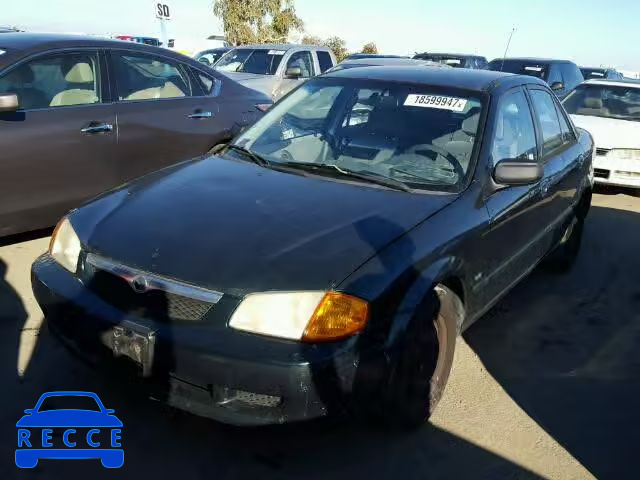 1999 MAZDA PROTEGE DX JM1BJ2220X0138499 image 1