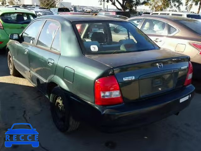 1999 MAZDA PROTEGE DX JM1BJ2220X0138499 image 2