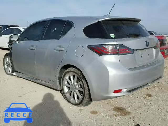 2012 LEXUS CT200H JTHKD5BH2C2091115 Bild 2