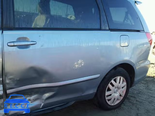 2006 TOYOTA SIENNA CE/ 5TDZA23C76S574753 image 9