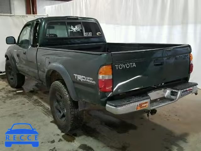 2002 TOYOTA TACOMA XTR 5TEWN72N12Z090422 image 2