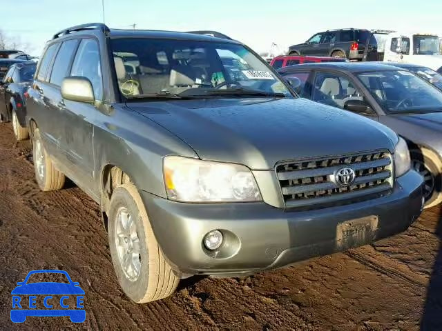 2004 TOYOTA HIGHLANDER JTEEP21A940024366 зображення 0