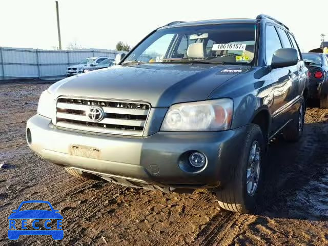 2004 TOYOTA HIGHLANDER JTEEP21A940024366 зображення 1