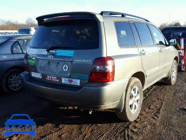 2004 TOYOTA HIGHLANDER JTEEP21A940024366 зображення 3