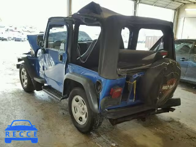 1999 JEEP WRANGLER S 1J4FY29P2XP420501 image 2