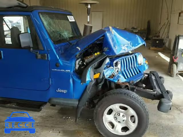 1999 JEEP WRANGLER S 1J4FY29P2XP420501 image 8