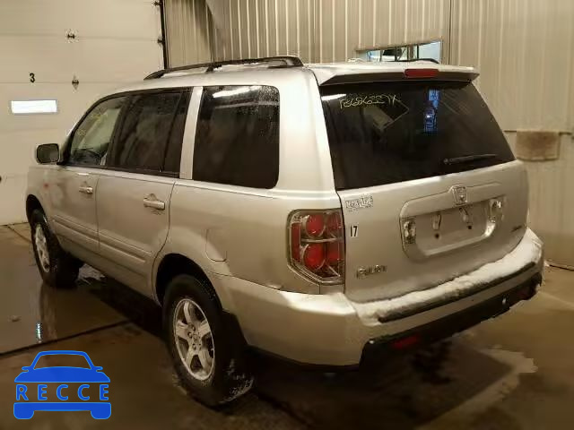 2008 HONDA PILOT EXL 5FNYF18598B024494 image 2