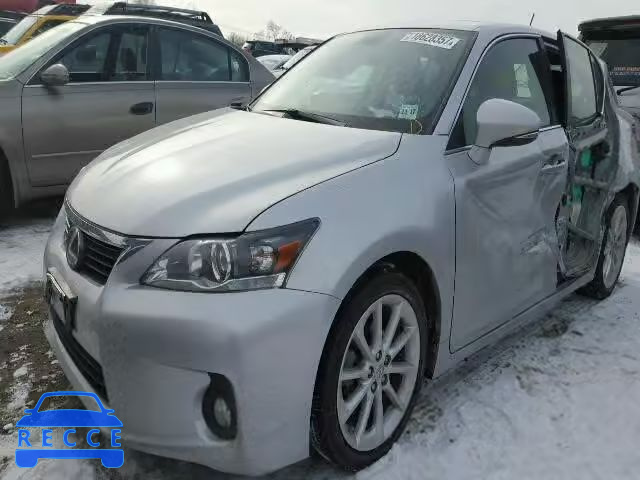 2012 LEXUS CT200H JTHKD5BHXC2121736 зображення 1