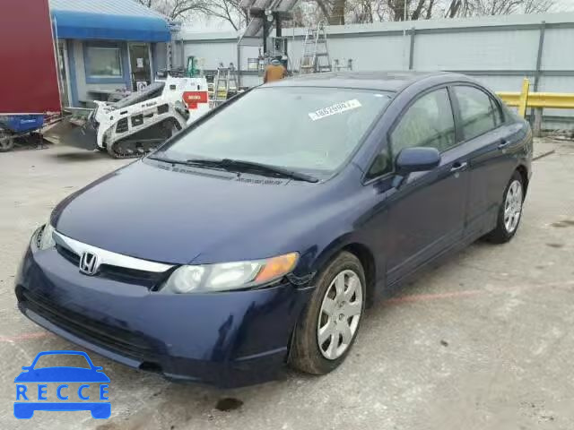 2006 HONDA CIVIC LX 1HGFA16536L043000 image 1