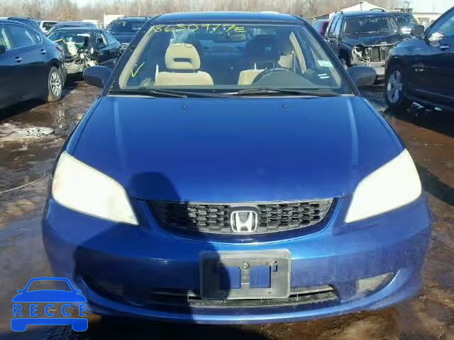 2005 HONDA CIVIC DX V 1HGEM21175L041410 зображення 9