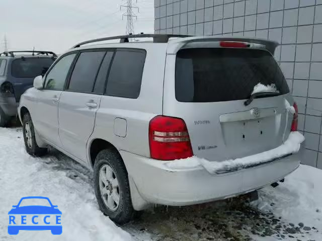 2003 TOYOTA HIGHLANDER JTEHF21A530101913 зображення 2