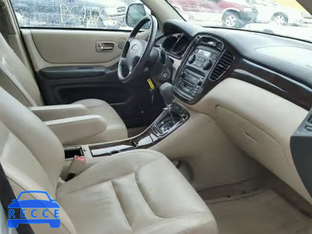 2003 TOYOTA HIGHLANDER JTEHF21A530101913 зображення 4