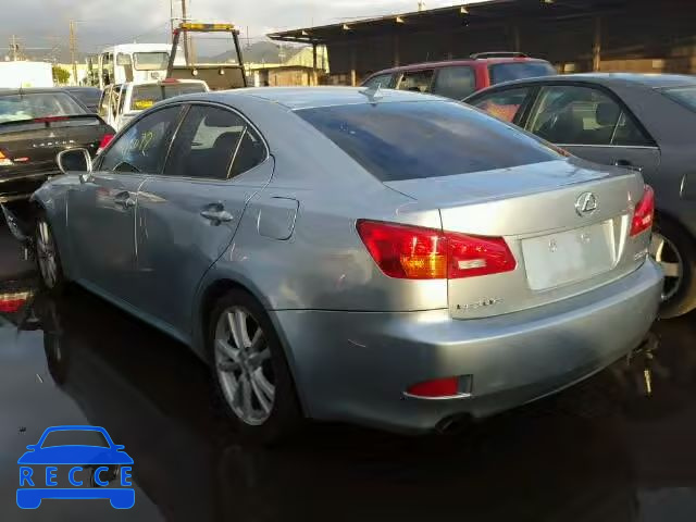 2007 LEXUS IS 250 JTHBK262772025188 image 2