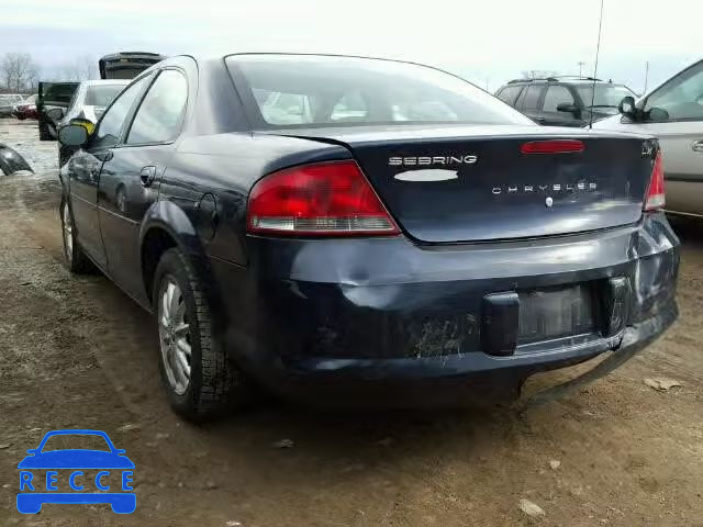 2003 CHRYSLER SEBRING LX 1C3EL46X23N563779 зображення 2