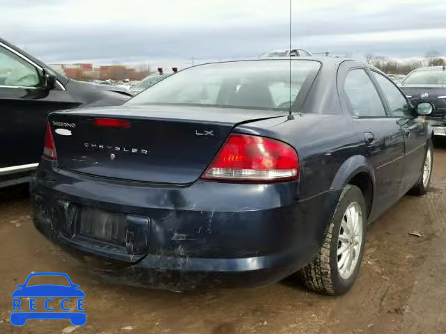 2003 CHRYSLER SEBRING LX 1C3EL46X23N563779 зображення 3