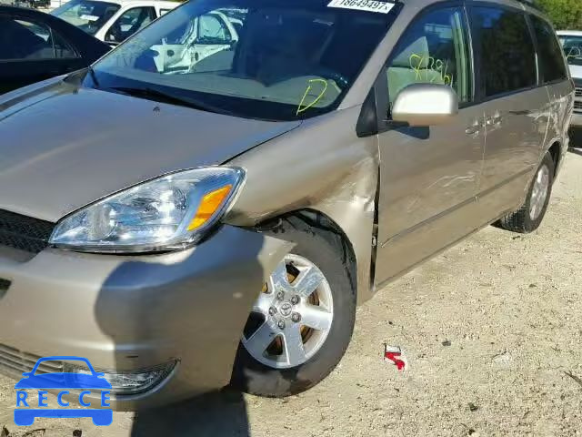 2005 TOYOTA SIENNA XLE 5TDZA22C55S350140 image 8