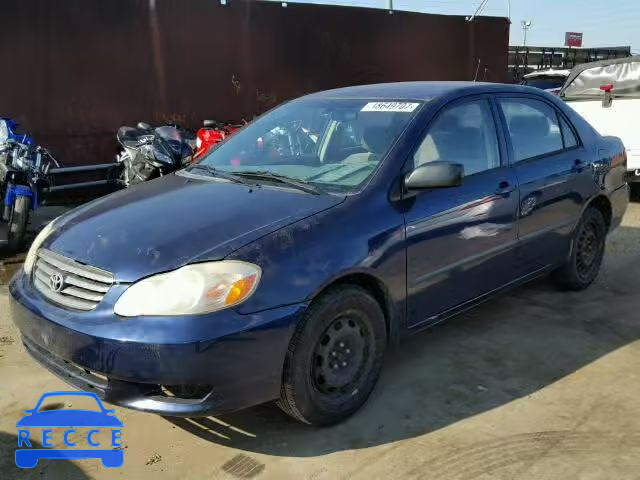 2004 TOYOTA COROLLA CE JTDBR32E142038534 image 1