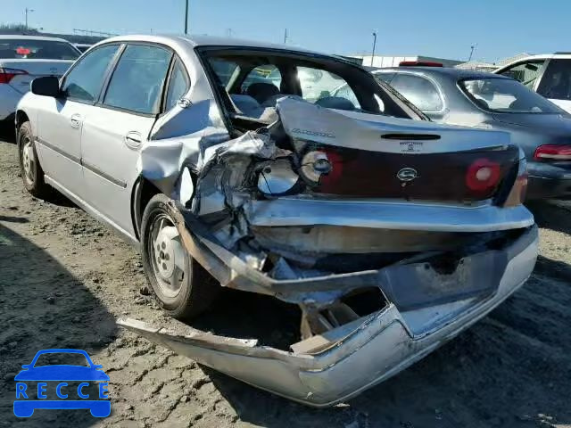 2004 CHEVROLET IMPALA 2G1WF52E249114441 image 2