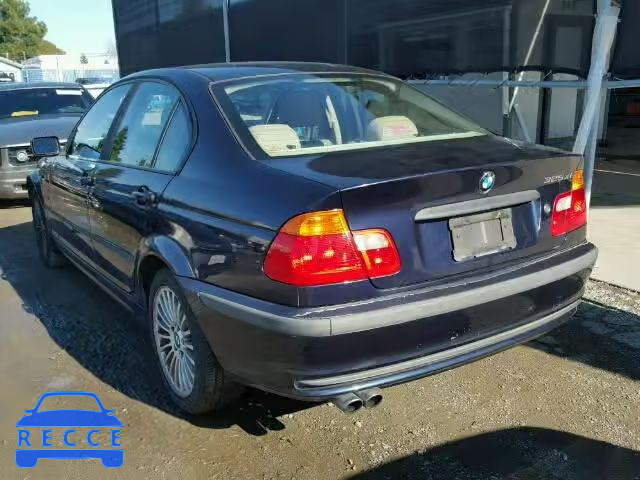 2001 BMW 325I WBAAV33401EE26264 image 2
