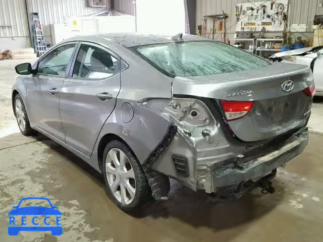 2012 HYUNDAI ELANTRA GL KMHDH4AE2CU209261 зображення 2