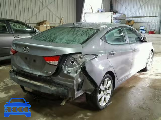 2012 HYUNDAI ELANTRA GL KMHDH4AE2CU209261 зображення 3