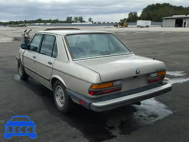 1987 BMW 528E AUTOMATIC WBADK8300H9713054 зображення 2