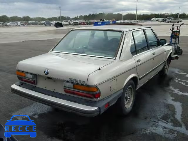 1987 BMW 528E AUTOMATIC WBADK8300H9713054 зображення 3