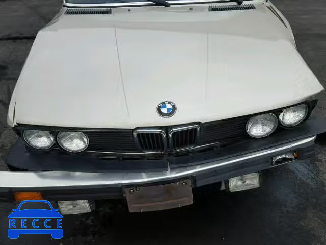 1987 BMW 528E AUTOMATIC WBADK8300H9713054 image 6
