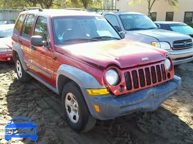 2007 JEEP LIBERTY SP 1J4GK48K67W594035 image 0