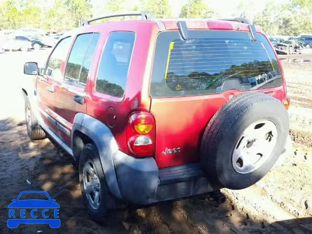 2007 JEEP LIBERTY SP 1J4GK48K67W594035 image 2