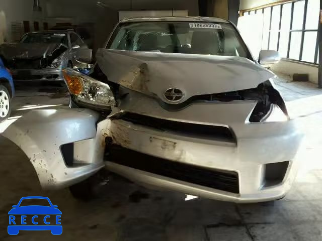 2011 TOYOTA SCION XD JTKKU4B43B1014887 зображення 8