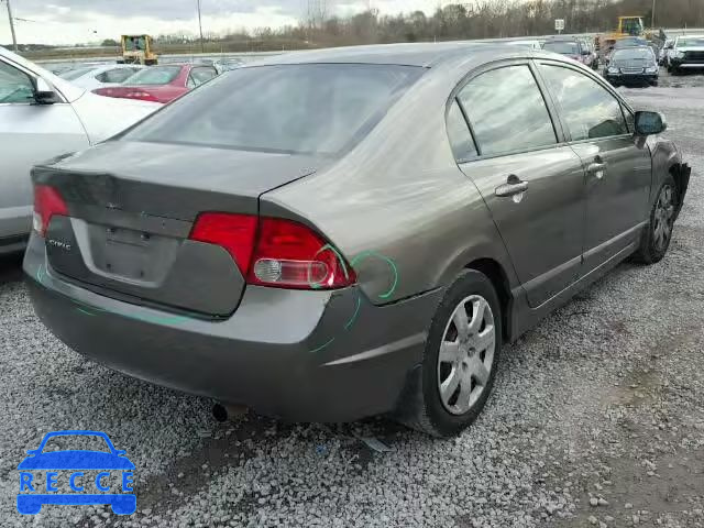 2008 HONDA CIVIC LX 2HGFA16518H316967 зображення 3