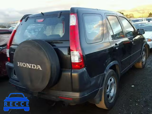 2006 HONDA CR-V LX JHLRD78586C061501 image 3