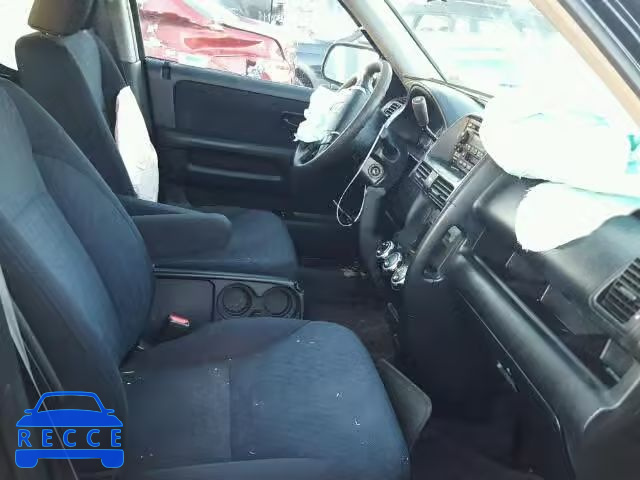 2006 HONDA CR-V LX JHLRD78586C061501 image 4