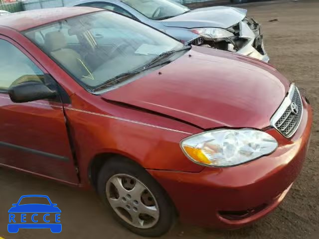 2006 TOYOTA COROLLA CE JTDBR32E760081788 зображення 9